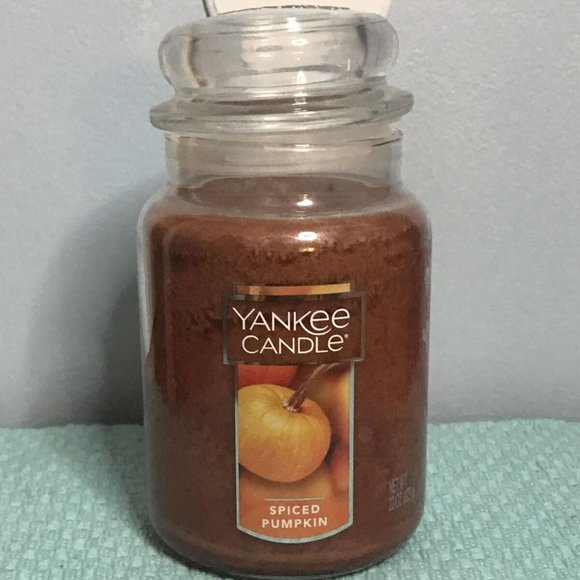 Yankee Candle Large Jar Scented Candle Spiced Pumpkin